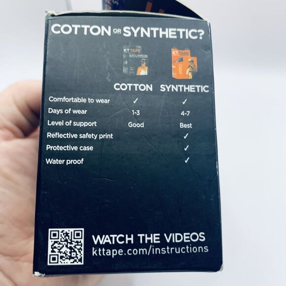 KT TAPE Original Cotton Elastic Kinesiology Therapeutic Tape 14 Pre Cut 10 Inch - Picture 5 of 6